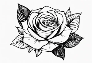 ROSE BOUQUE tattoo idea