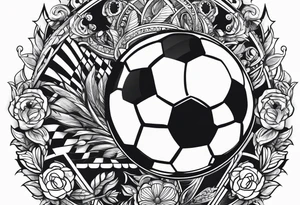 Soccer tattoo idea