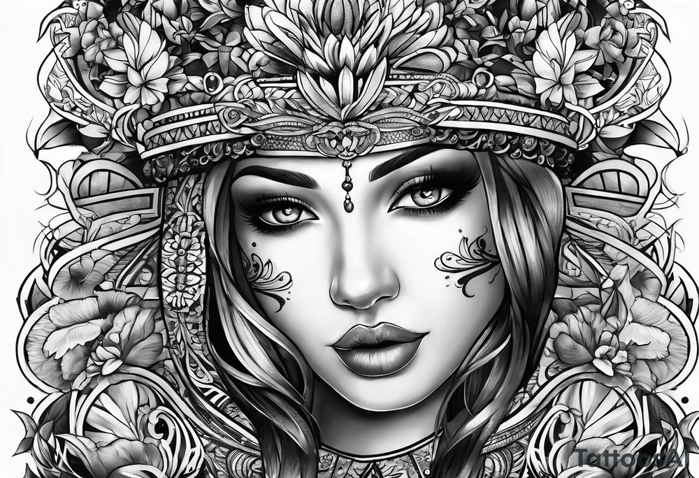Québec tattoo idea