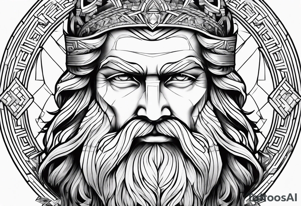 Zeus tattoo idea
