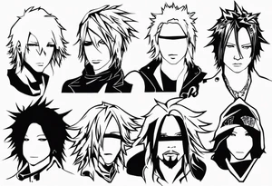 the gazette band tattoo idea