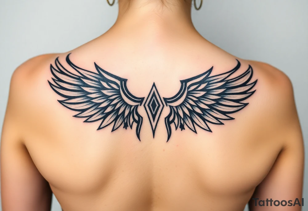 Wings tattoo idea