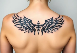 Wings tattoo idea