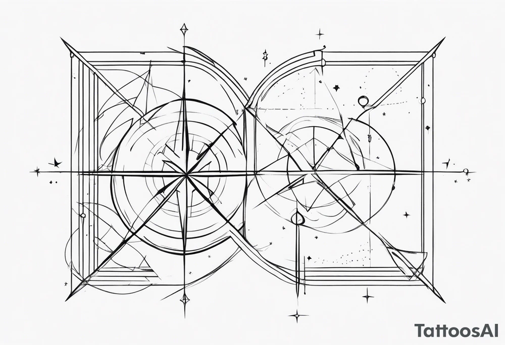 Coordinates tattoo idea