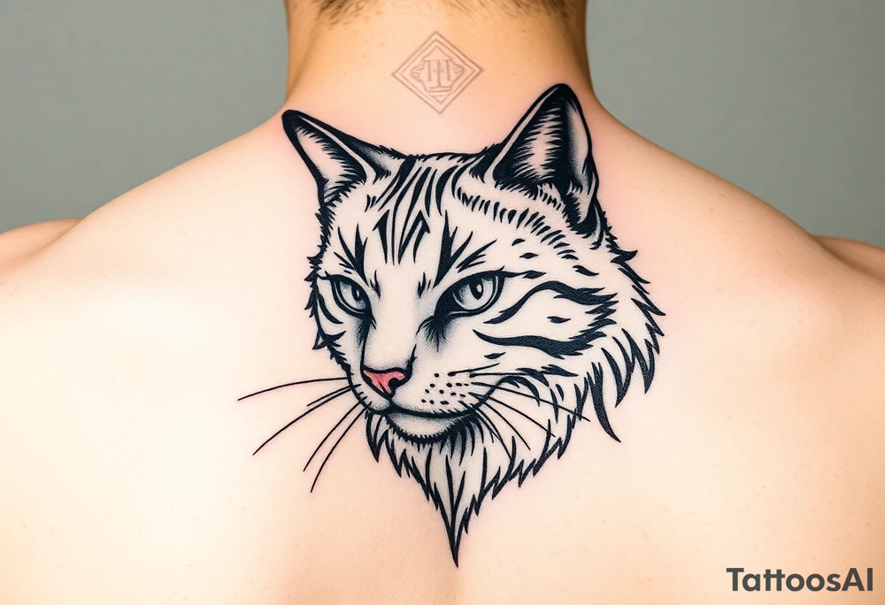 Cat tattoo idea