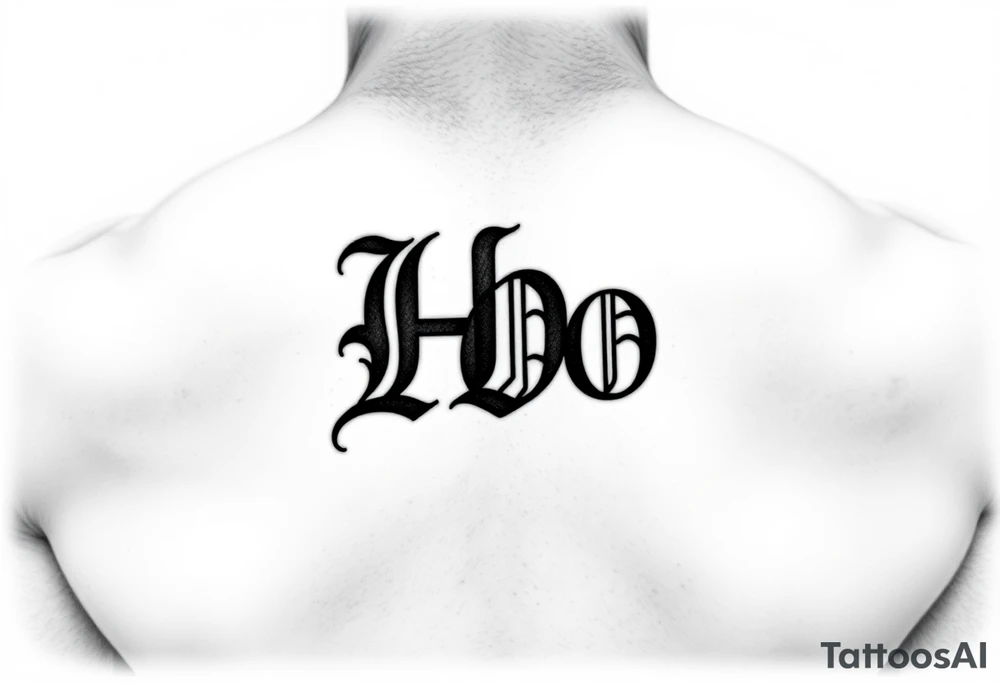 Hoodlum Hooligan with the H on my upper joint the O on the next finger tattoo idea