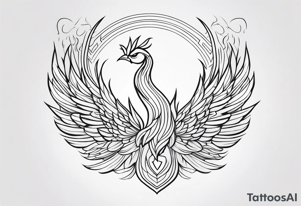 phenix tattoo idea