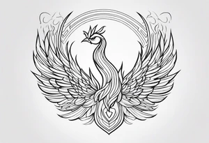 phenix tattoo idea