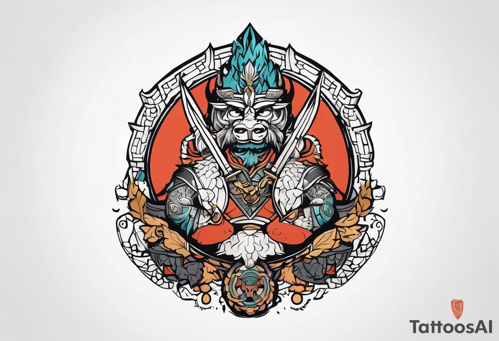 Defense of the Ancient tattoo idea