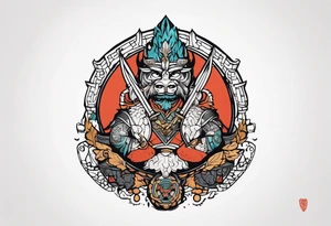 Defense of the Ancient tattoo idea