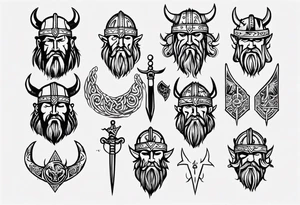 Viking no tattoos tattoo idea