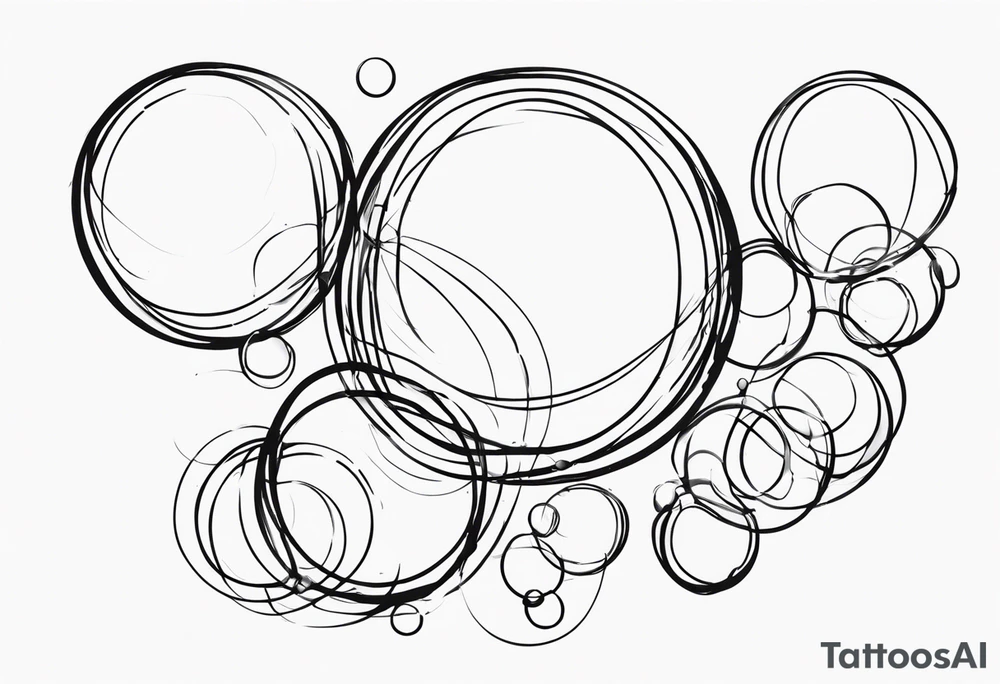 BUBBLES tattoo idea
