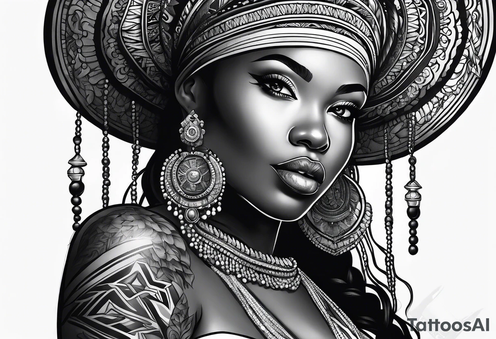 Jamaican culture tattoo idea