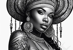 Jamaican culture tattoo idea