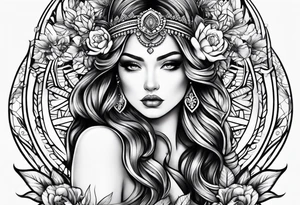 Femida tattoo idea