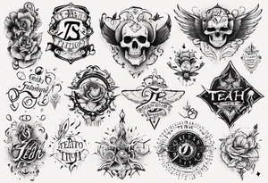 Teah tattoo idea