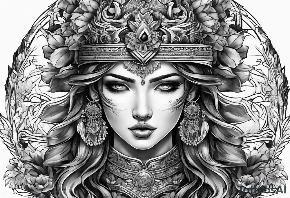 Statue kopf gebrochen tattoo idea