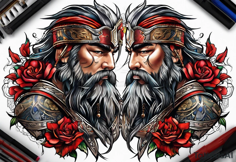 Warrior tattoo idea