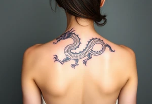 Chinese dragon tattoo idea