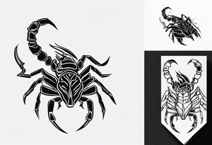 small Julia scorpion tattoo idea