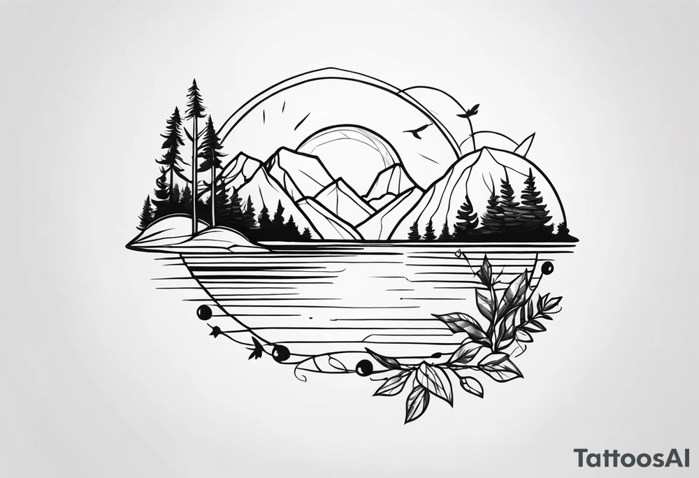 Nature tattoo idea