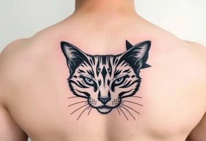 Black Cat tattoo idea