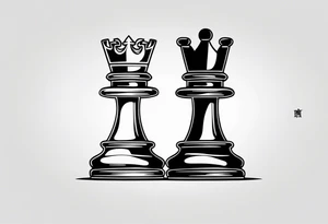 Chess Piece tattoo idea