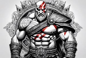 Kratos tattoo idea