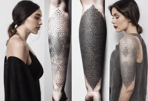 2 sets of twins tattoo idea