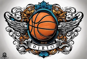 basketball virgo birth year 2005 detroit tattoo idea
