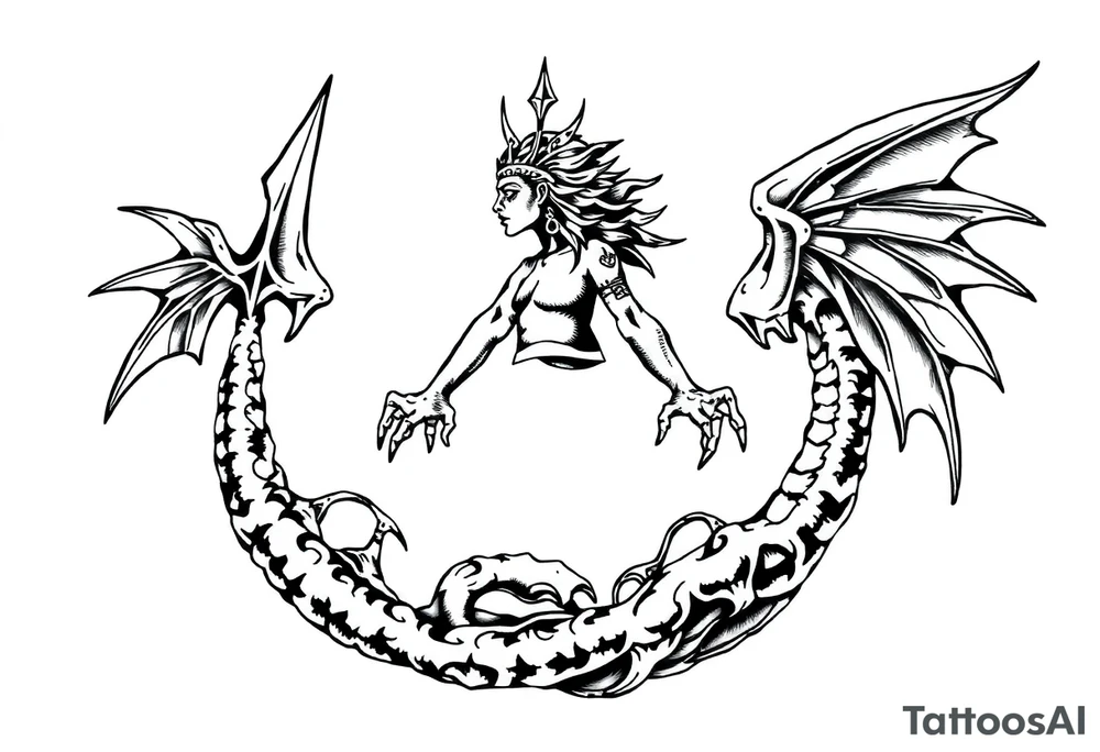Atlantis tattoo idea