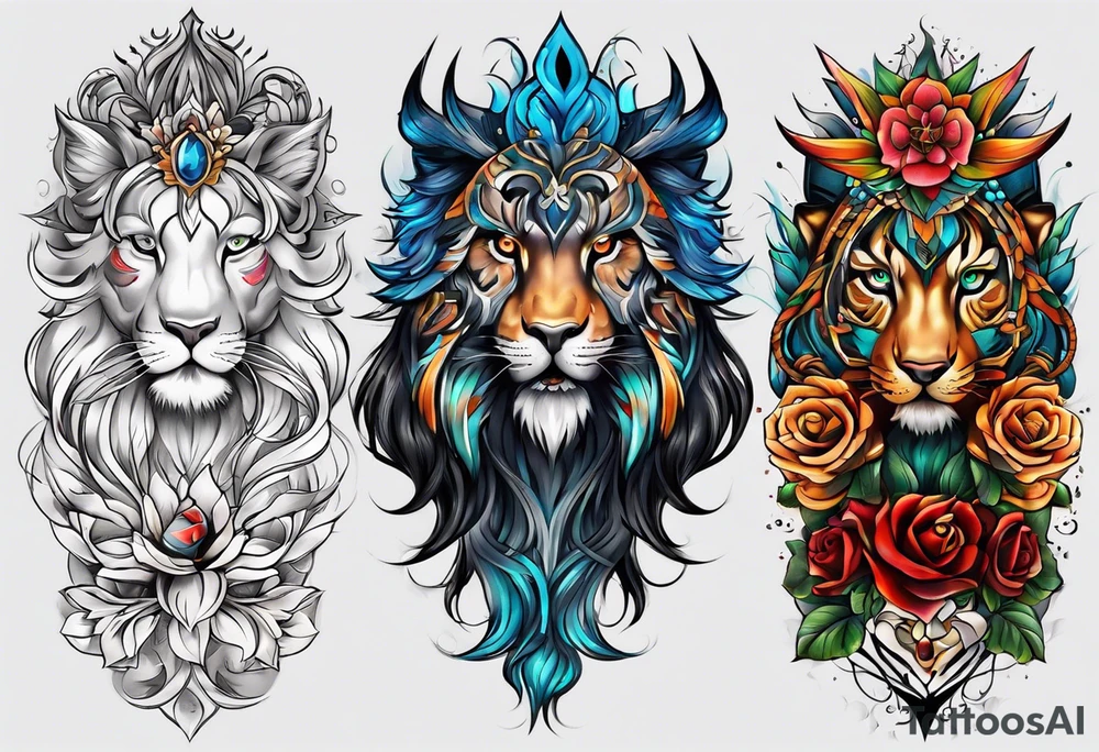 Full back tattoo body tattoo idea