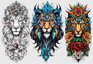 Full back tattoo body tattoo idea