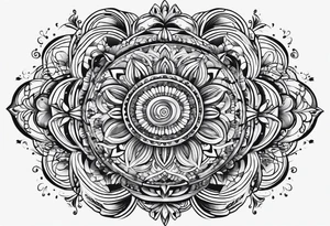Circles tattoo idea