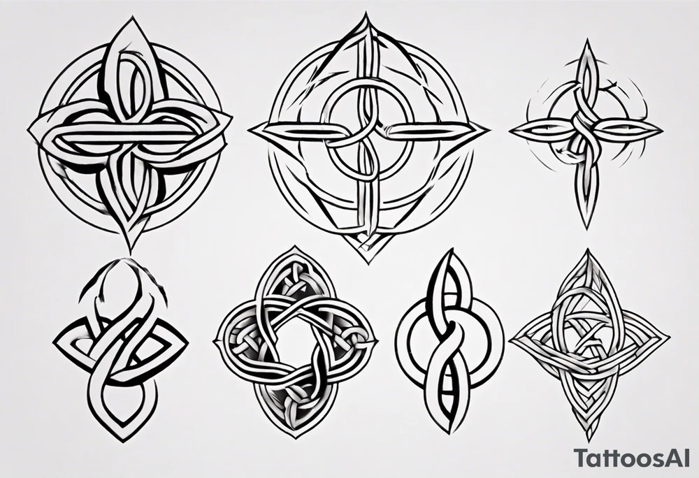 Prime knot 6,1 but very simple and clean tattoo idea
