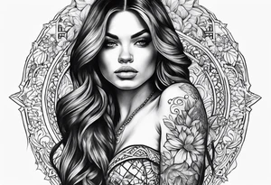 Sexy tattooed women tattoo idea