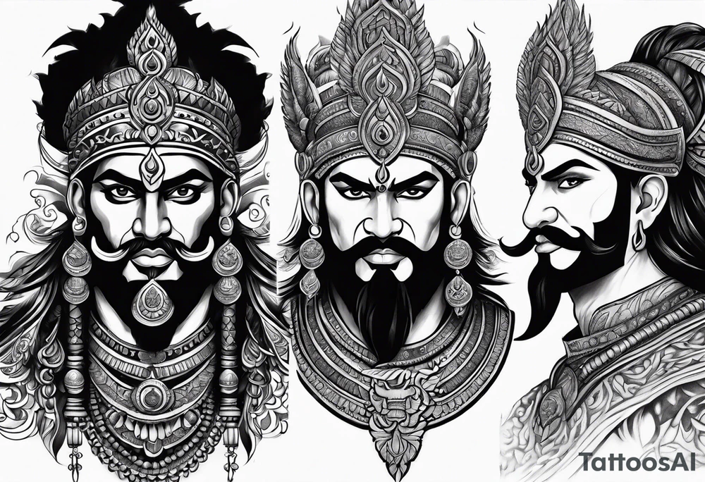 Ravan tattoo idea