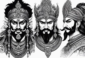 Ravan tattoo idea