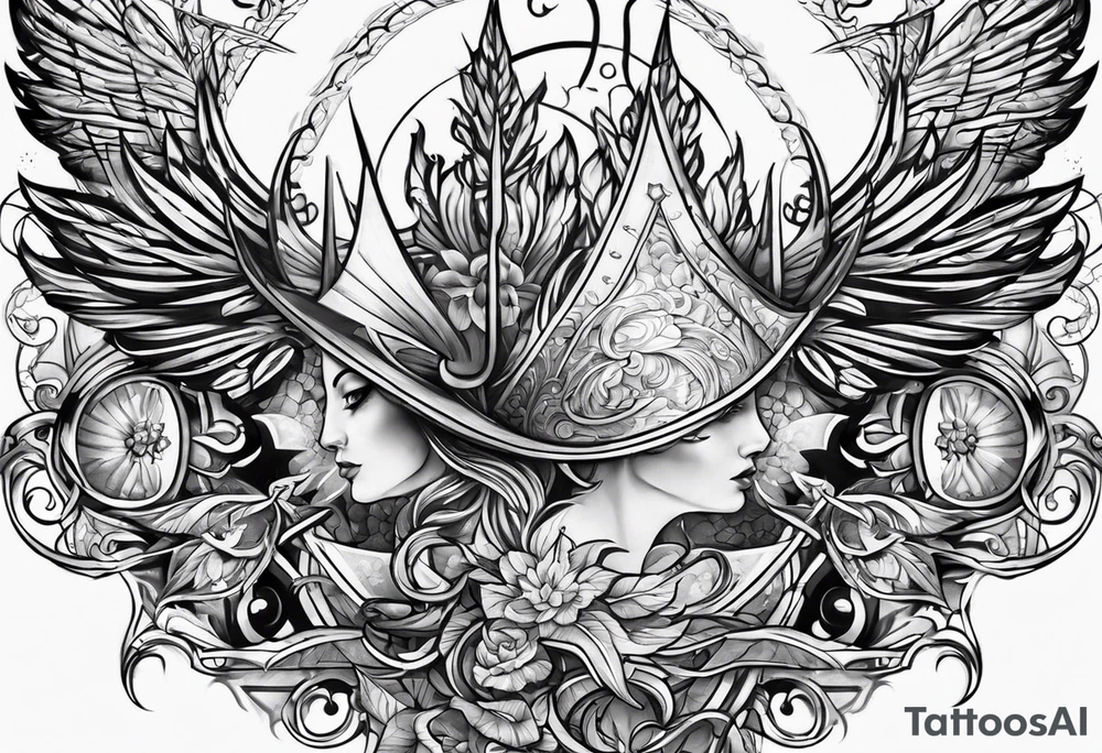 trident tattoo idea