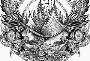 trident tattoo idea