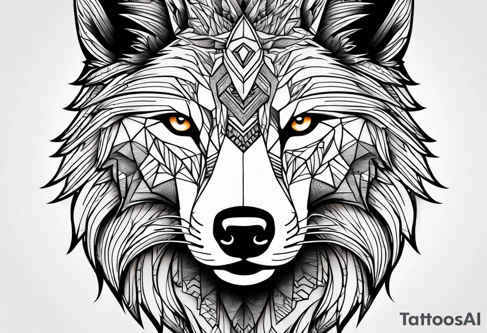 TATUAJE DE LOBO EN EL PECHO
ALGO MAS VIOLENTO tattoo idea