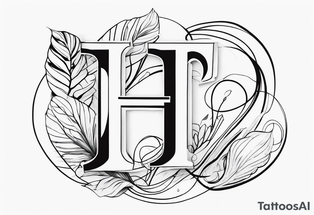 letters tattoo idea