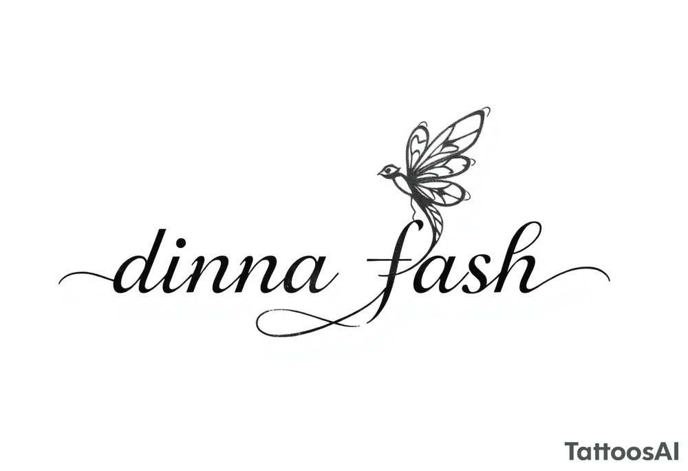 dinna fash. Style celtic flower. Dragon fly tattoo idea