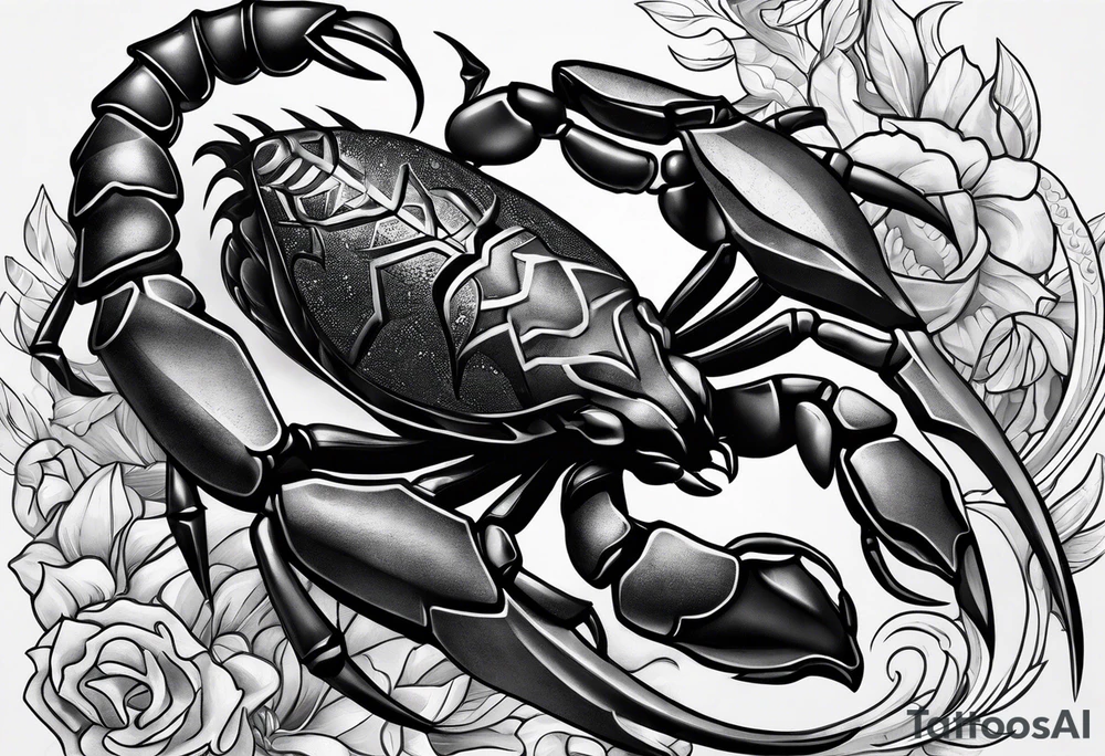 scorpion tattoo idea