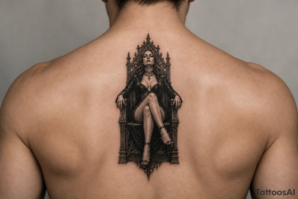 Sexy feminine dominate woman tattoo tattoo idea