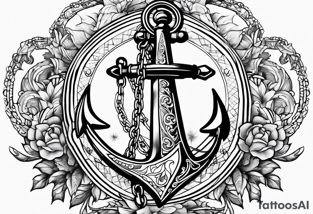 anchor tattoo idea