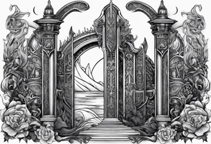 Valhalla gates tattoo idea