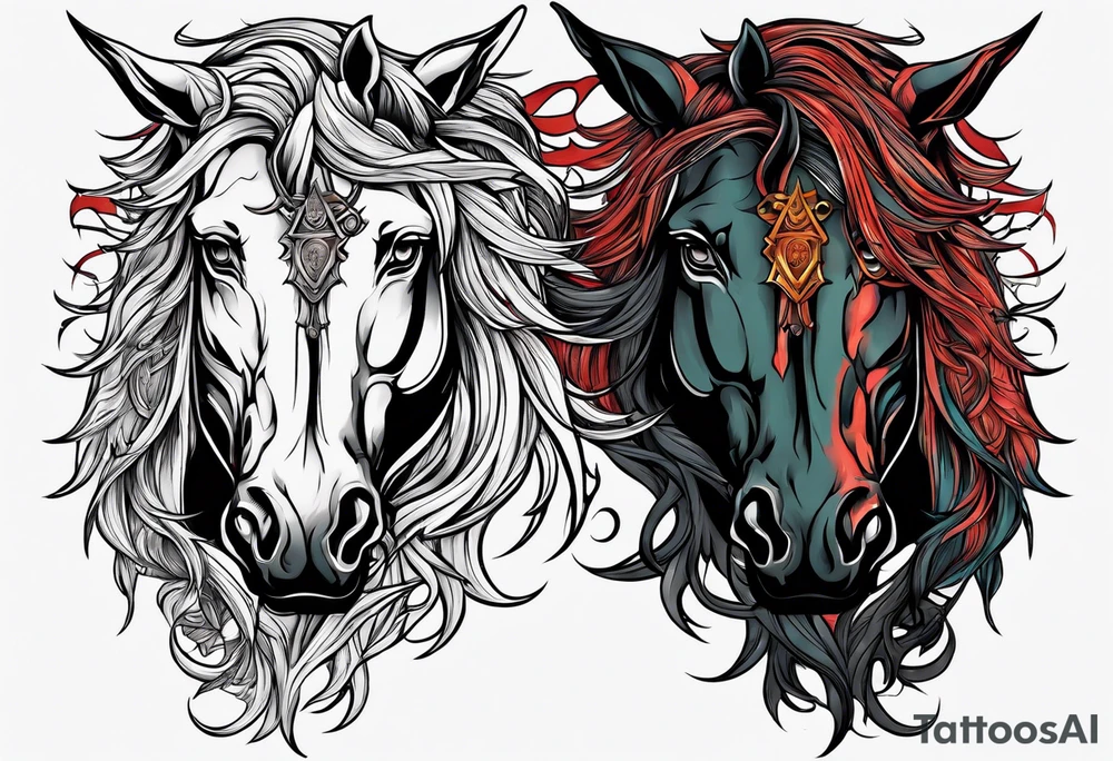 Four horsemen tattoo idea