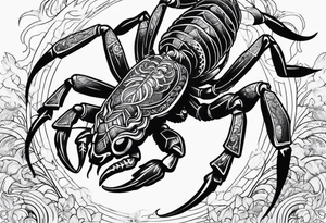 Scorpion tattoo idea