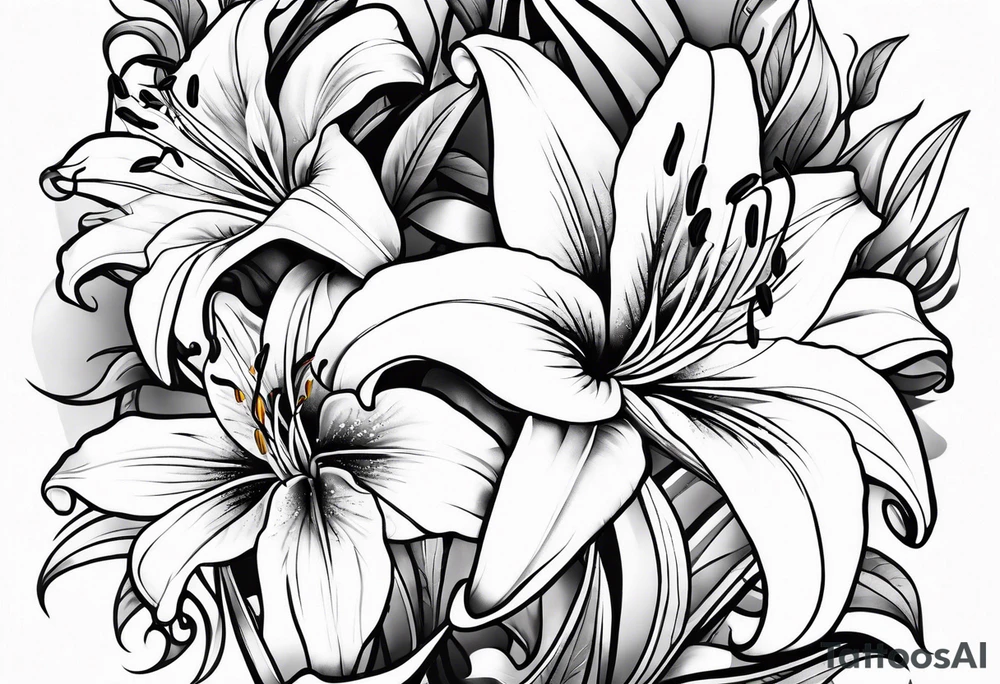 Lily name tattoo idea